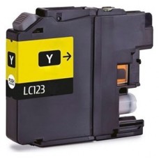 TINTA BROTHER  LC123Y DCPJ4110 COMP AMARILLO en Huesoi